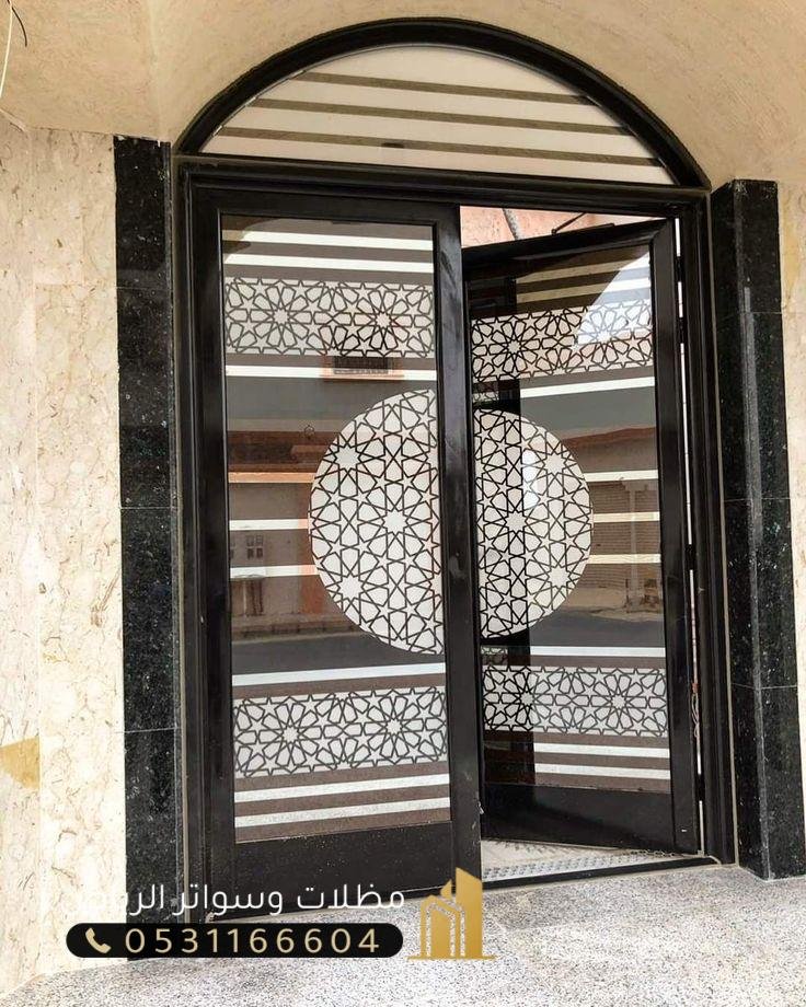 ابواب-ليزر-17 تركيب أبواب حديد ليزرللمنازل والفلل باحتراف الرياض