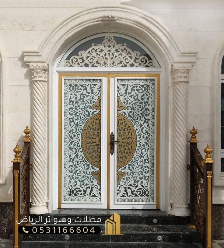 ابواب-ليزر-18 تركيب أبواب حديد ليزرللمنازل والفلل باحتراف الرياض