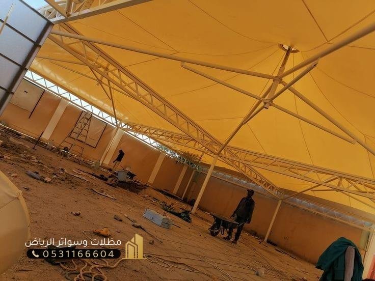 مظلات-خارجية-53 مظلات مدارس للممرات -أسعار مظلات مدارس بالرياض