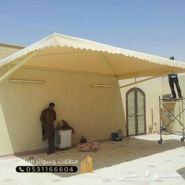 مظلات-سيارات-90-Copy مظلات أحواش لسيارات قماش ضد الشمس 100%بالرياض