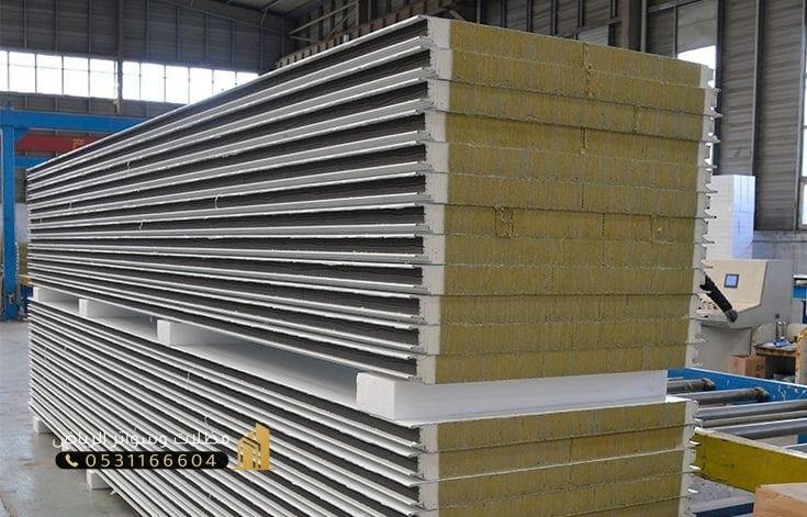 ساندوتش-بانل-18 سعر متر لوح سندوتش بنل لبناء ملحق في الرياض