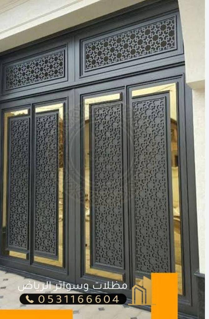 ابواب-6 حداد تفصيل أبواب حديد بالرياض – موديلات فخمة بأسعار مناسبة