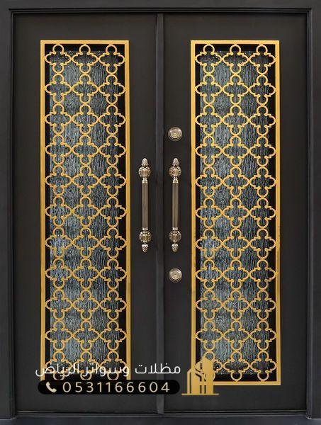 ابواب-7 حداد تفصيل أبواب حديد بالرياض – موديلات فخمة بأسعار مناسبة