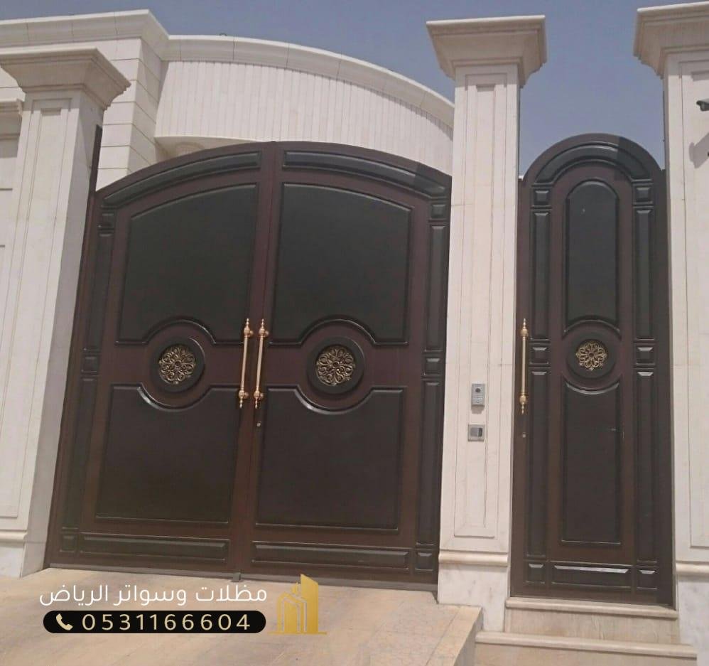 ابواب-حديد-12 أسعار أبواب الحديد حسب الطلب في شمال الرياض