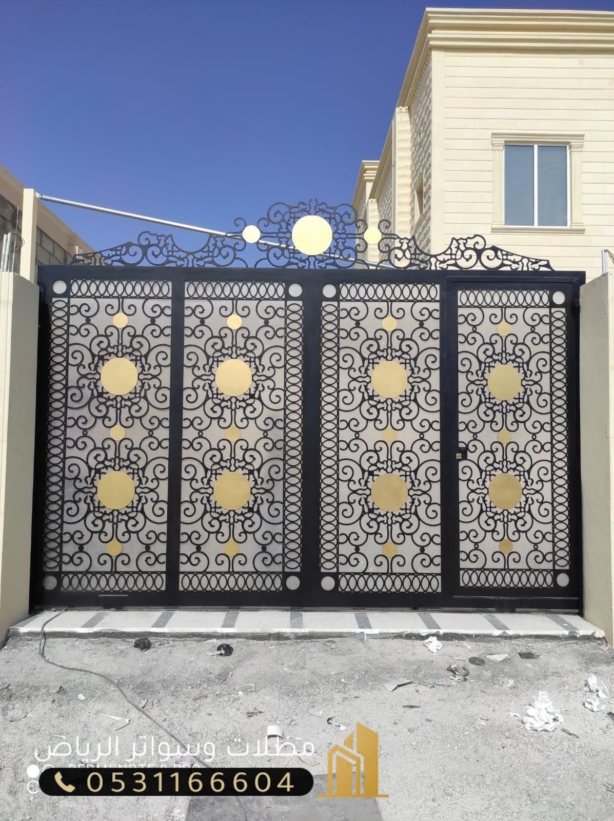 أسعار أبواب الحديد حسب الطلب في شمال الرياض