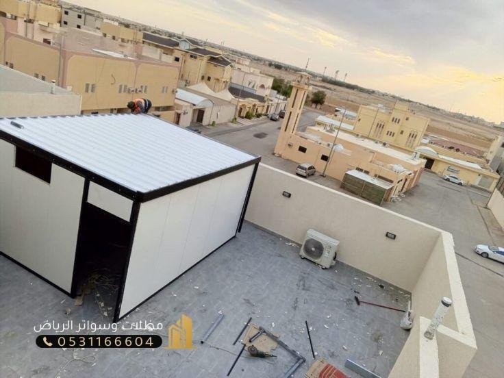 سندوتش-بنل-22 أفضل شركة تركيب أسطح ساندوتش بانل في الرياض