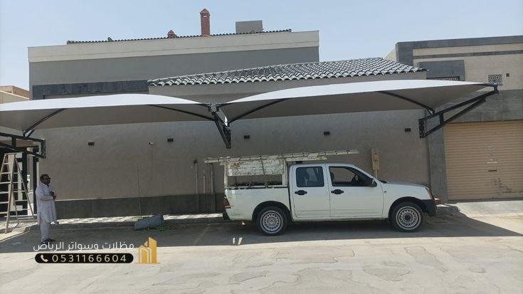مظلات-سيارات-13 حداد مظلات سيارات حي البن