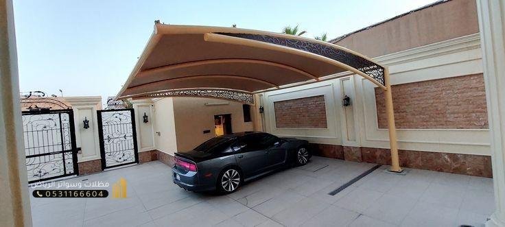 مظلات-سيارات-17 حداد مظلات سيارات حي البن